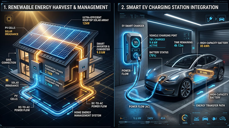 Why Combining Solar Panels with an EV Smart Charger is a Financial Game-Changer in 2026
